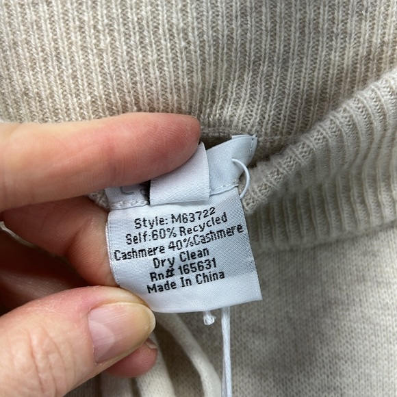 ⭐️Johnny Was Calme Cashmere blend Spring Jogger TAU size small NWT - Picture 7 of 8